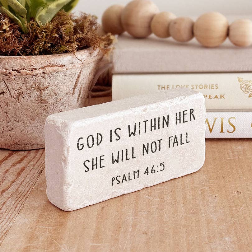 Twelve Stone Art - 619 | Psalm 46:5 - Small