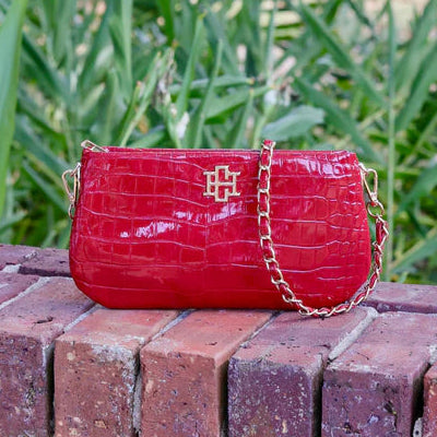 Caroline Hill | Livi Crossbody - Red Patent EC