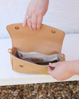 Caroline Hill | Sinclair Quilted Crossbody Natural VQ