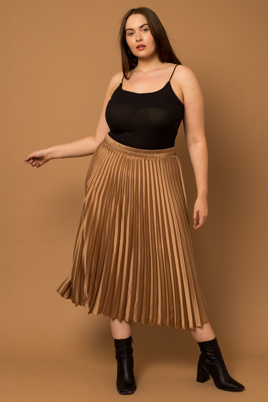 The Georgina Pleated Skirt (Final Sale)