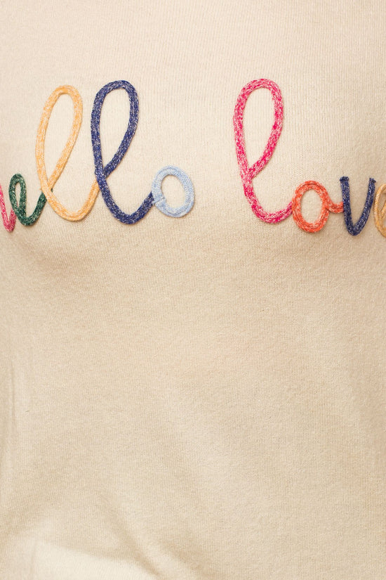 Hello Love Pullover Sweater