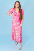 The Kenzlee Floral Midi Dress
