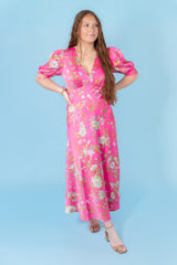 The Kenzlee Floral Midi Dress