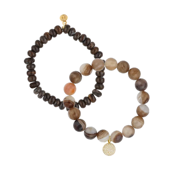 BuDhaGirl | Moraine Bracelet Set-Set of 2