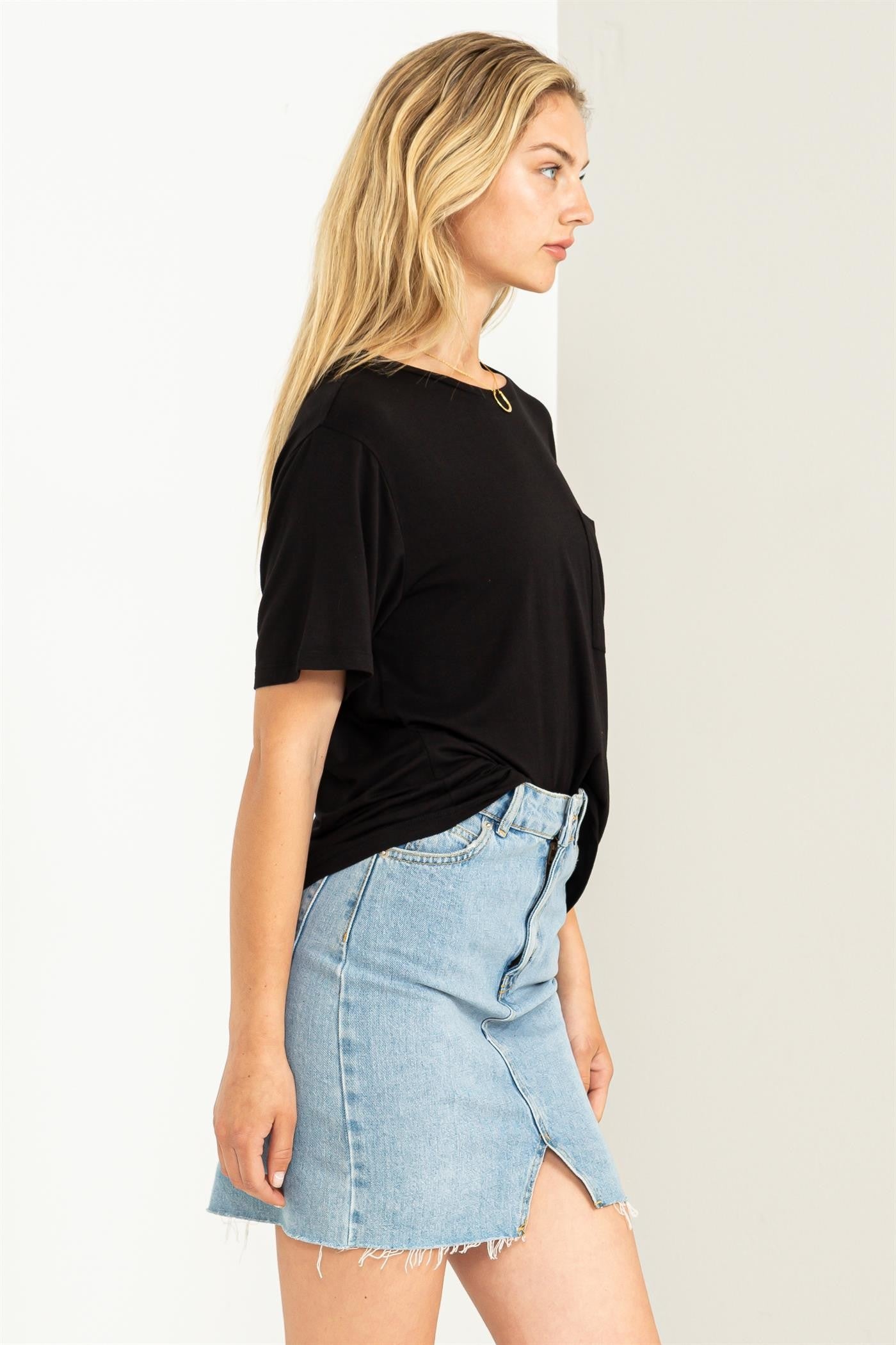 Wonderful Oversized Pocket Tee