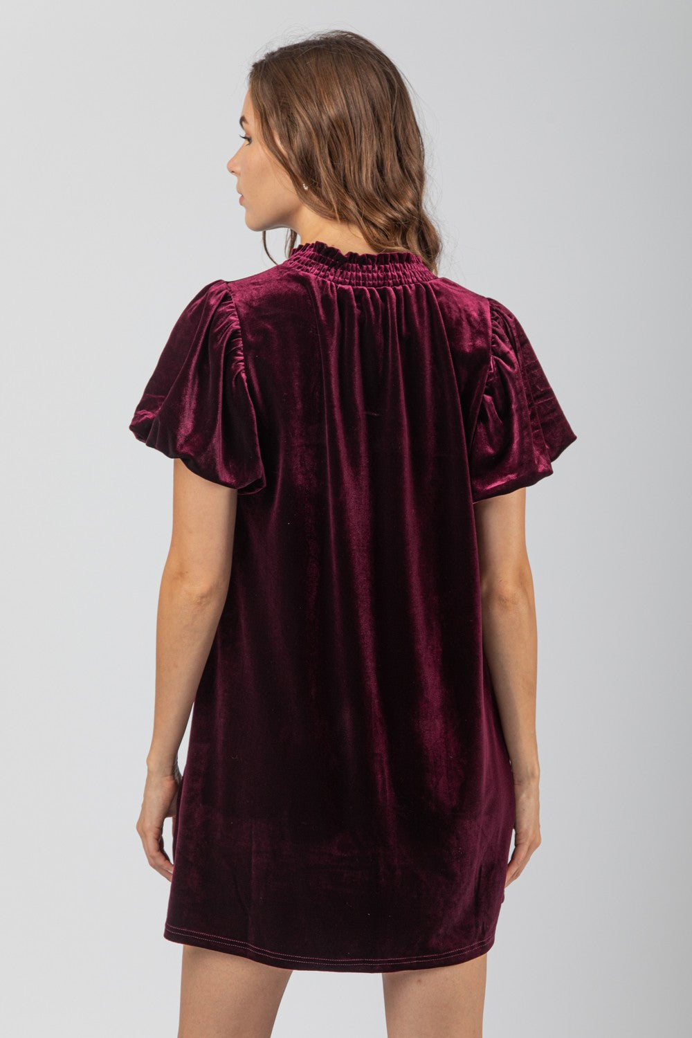Velvet Dreams Mini Dress (Final Sale)