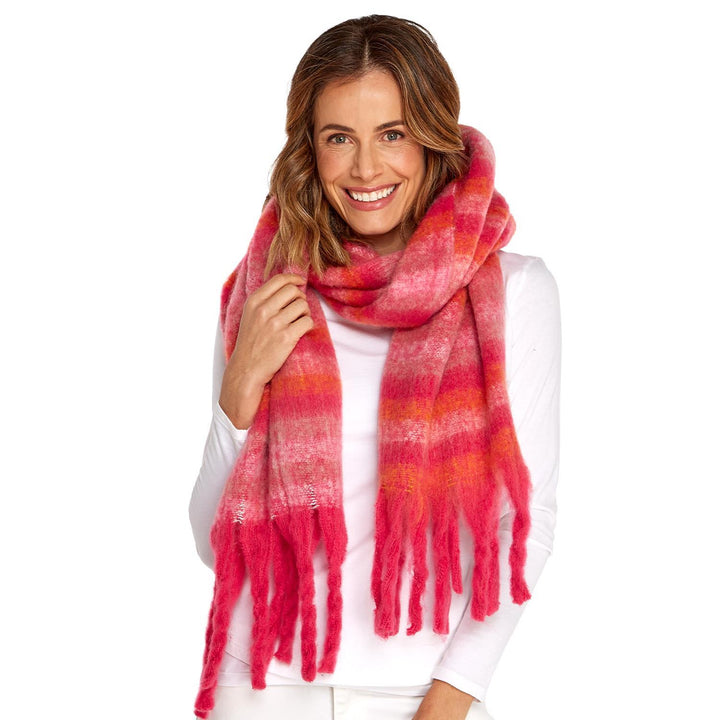 Celebrate Super Soft Stripe Scarf