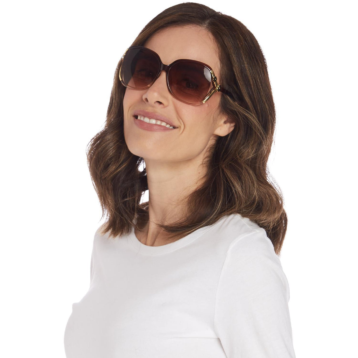Sun Blossom UV Protection Sunglasses with Foldable Cork Case