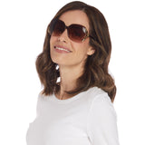Sun Blossom UV Protection Sunglasses with Foldable Cork Case