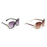 Sun Blossom UV Protection Sunglasses with Foldable Cork Case