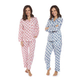 Petal Party Cotton Floral Printed Pajamas