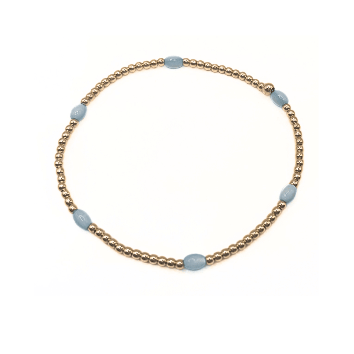 Erin Gray | The Aspen Bracelet in Pale Turquoise Opal