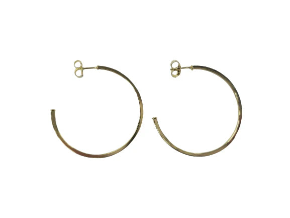 Sheila Fajl | Perfect Hoops - Shiny 18k Gold Plated