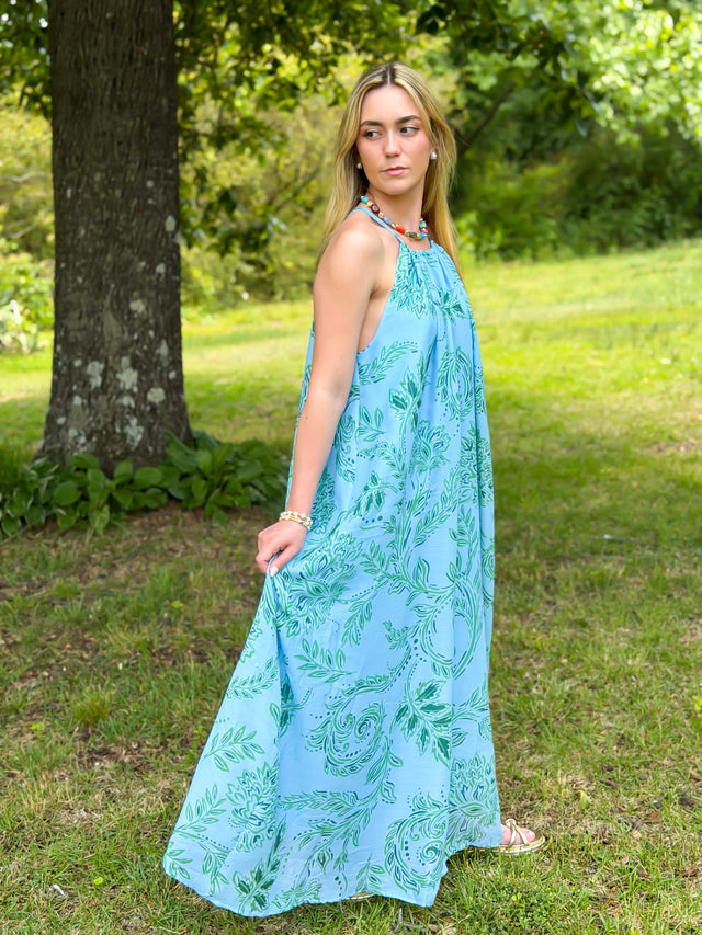 Piper Bluebell Maxi Dress