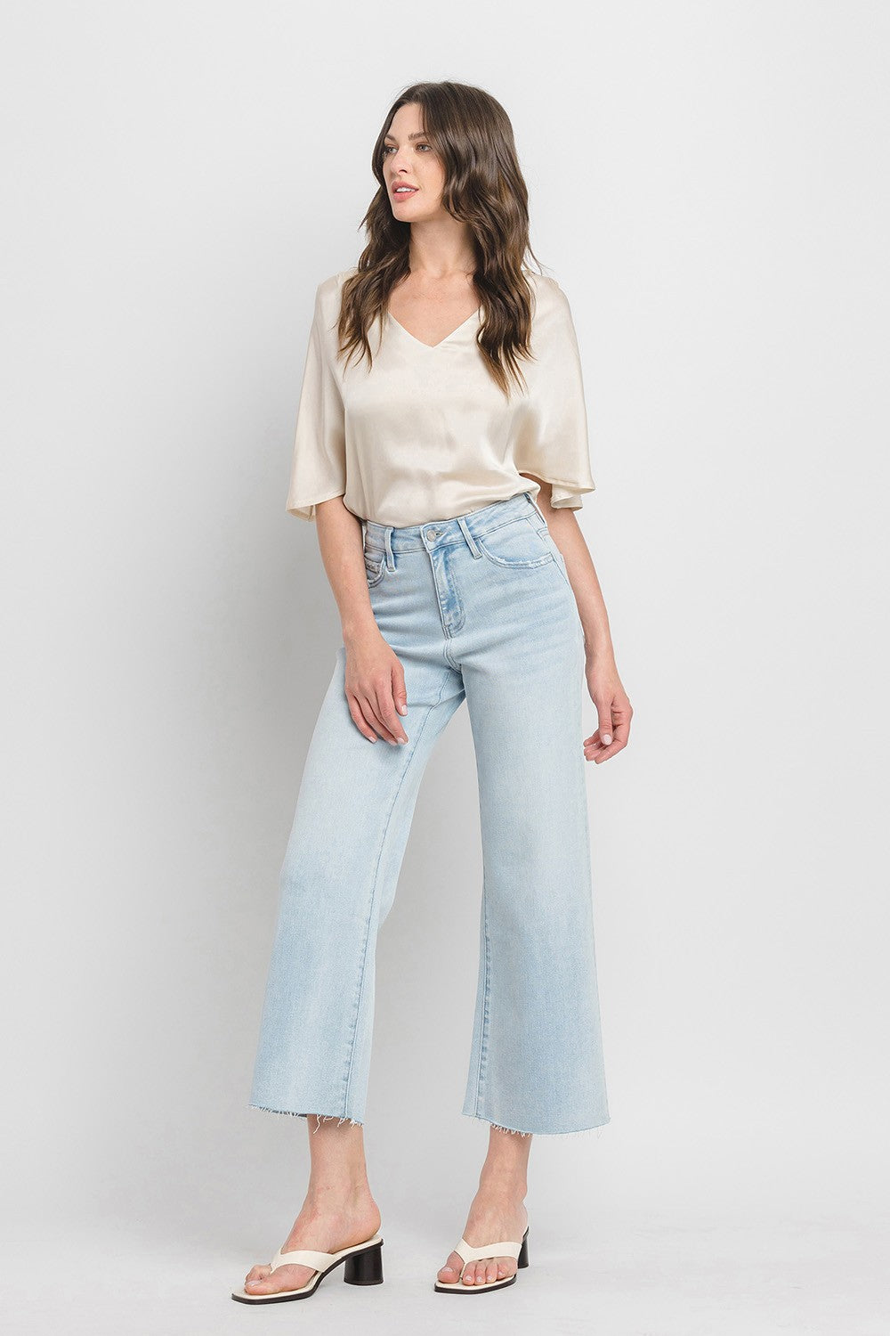 Vervet | Olivia High Rise Wide Leg Jeans
