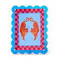 Color Pop 5x7 Scalloped Edge Acrylic Photo Frame