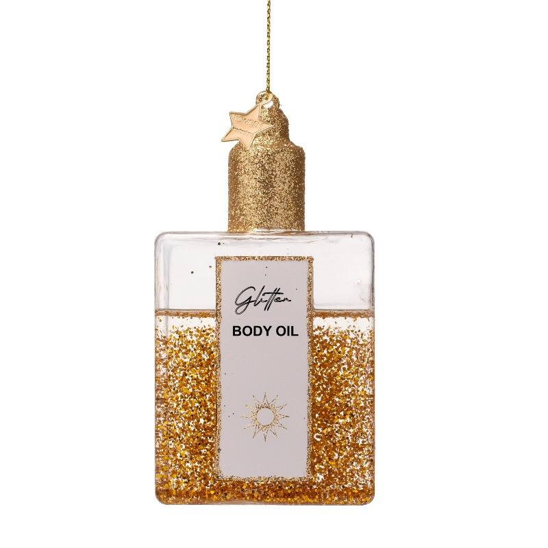 Vondels | Glass Ornament - Body Oil with Glitter