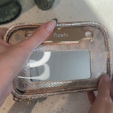 PurseN | LITTMINI Lighted Mirror Case - Glimmer Leopard
