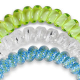Teleties | Ocean Villa - Small Spiral Hair Ties