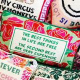 Furbish | Expensive Needlepoint Pillow