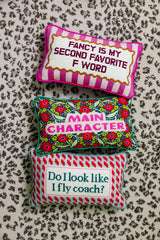 Furbish | Fancy Needlepoint Pillow