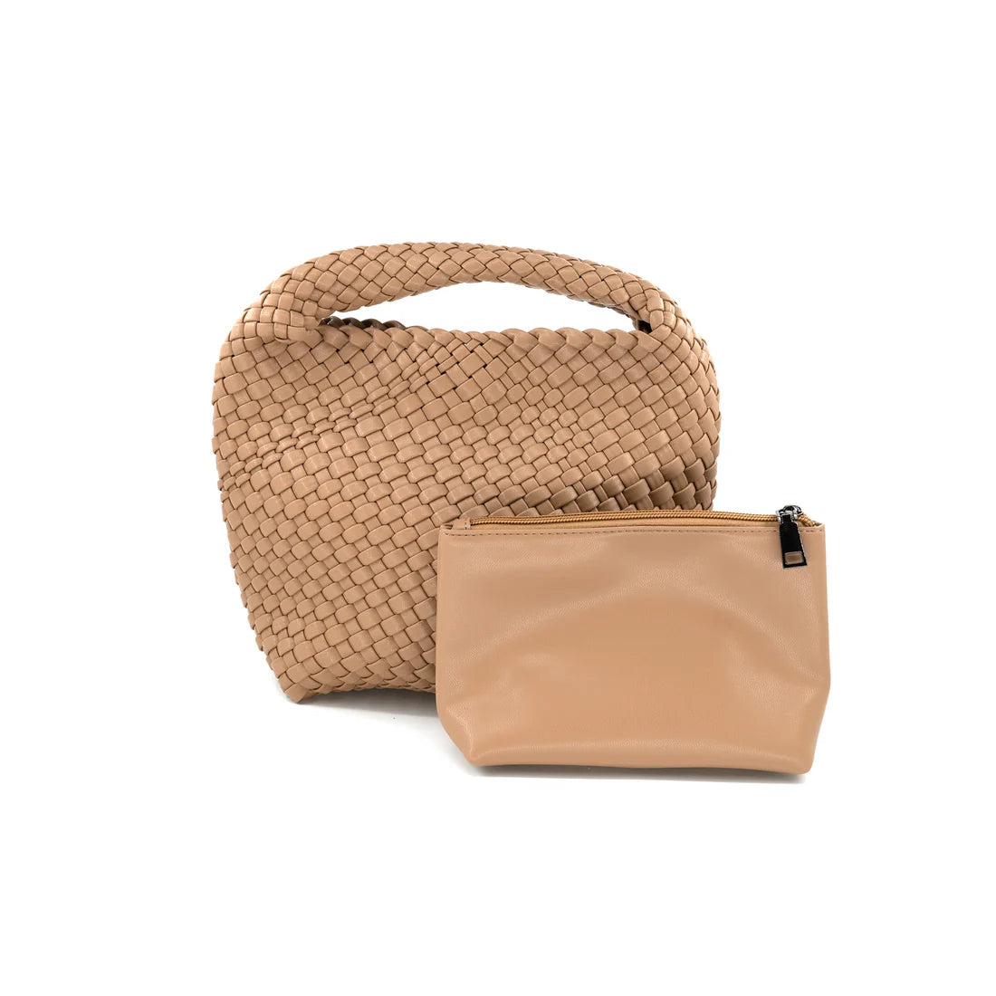 BC Handbags | Woven Mini Hobo Bag
