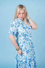 The Avery Floral Midi Dress