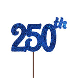 All Glitter Americas 250th Birthday Sign