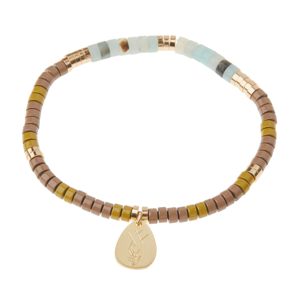 Scout | Intention Charm Bracelet - Amazonite/Gold