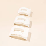 Teleties |  Flat Rectangle Hair Clip | Medium | Coconut White
