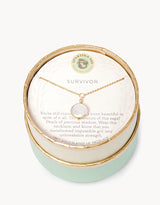 Spartina | Sea La Vie Survivor Coin Pearl Necklace