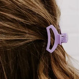 Teleties | Open Tiny Hair Clip - Lilac