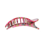 Teleties | Fuchsia Dream Medium Flat Round Hair Clip