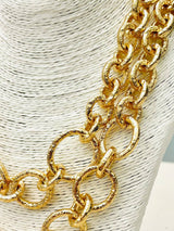 Two Forty Two | CHIC | Double Layer Necklace - Gold