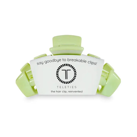 Teleties | Classic Aloe, There! Medium Hair Clip