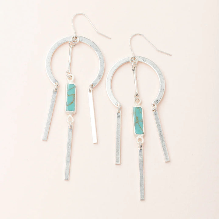 Scout | Dream Stone Earring - Turquoise/Silver