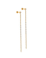 LINNY CO | Screwback Stud Earrings - Darby Duster Gold