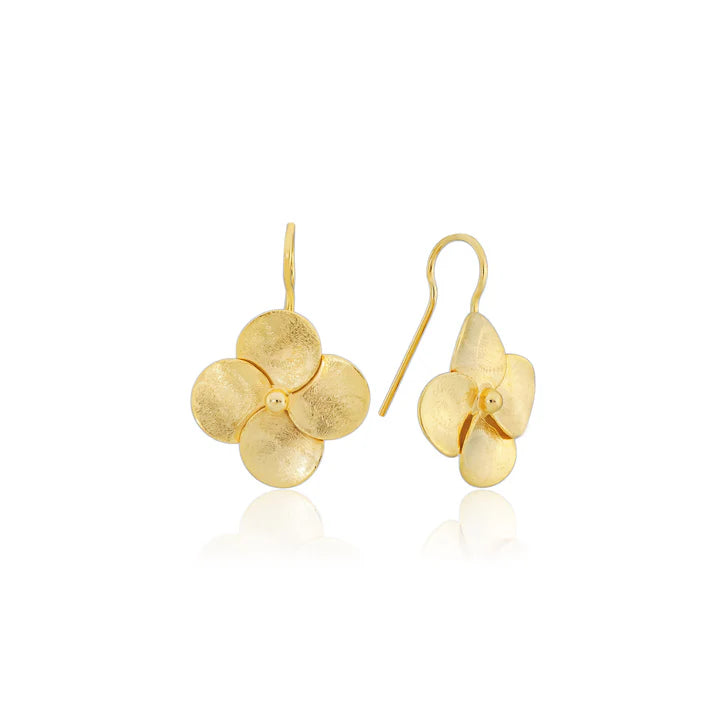 Sheila Fajl | Small Flower Drop Earrings