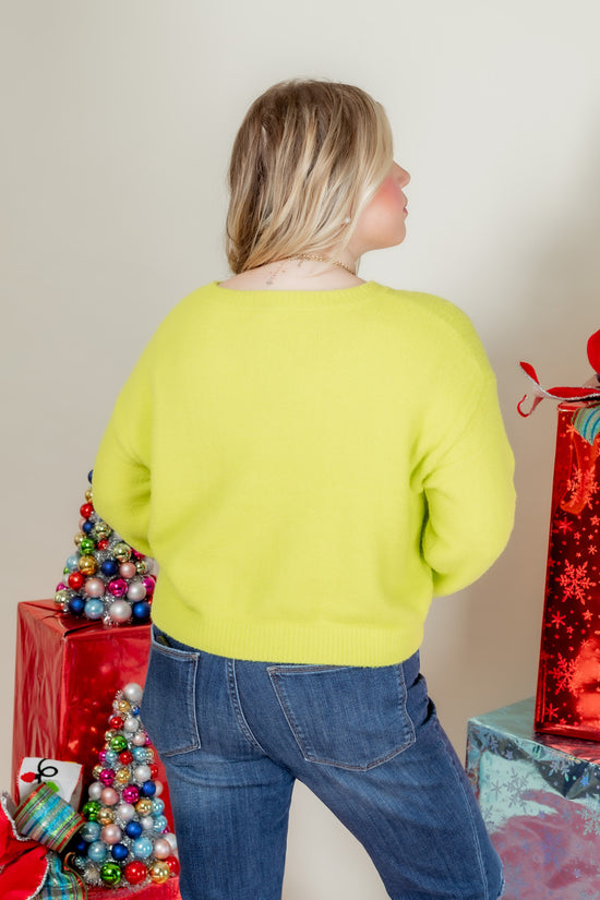 The Sofia Round Neck Cropped Sweater