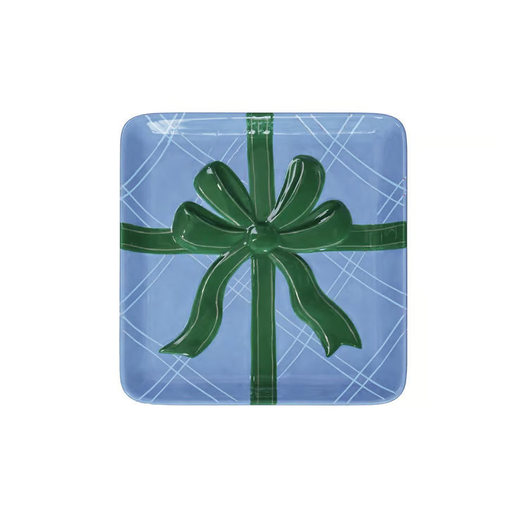 Mary Square | Wrapped In Cheer Appetizer Plate