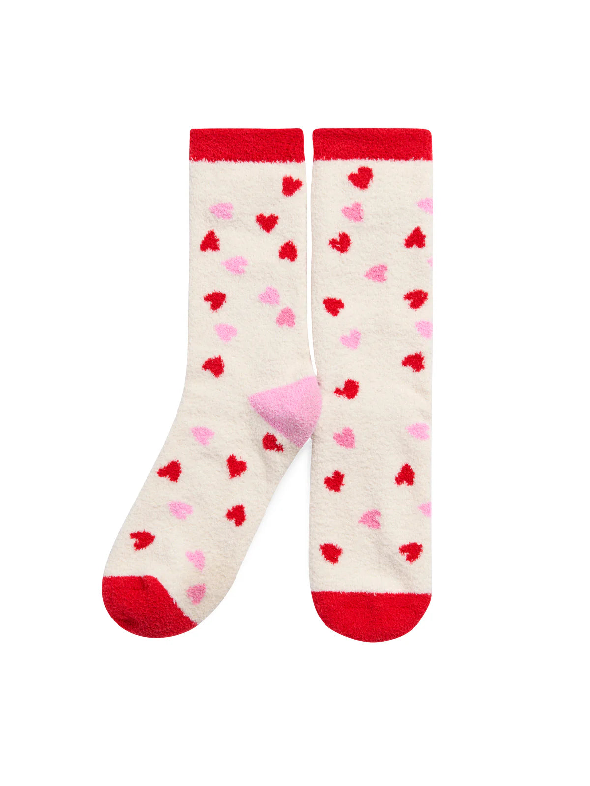 Shiraleah | Candy Heart Socks - Ivory