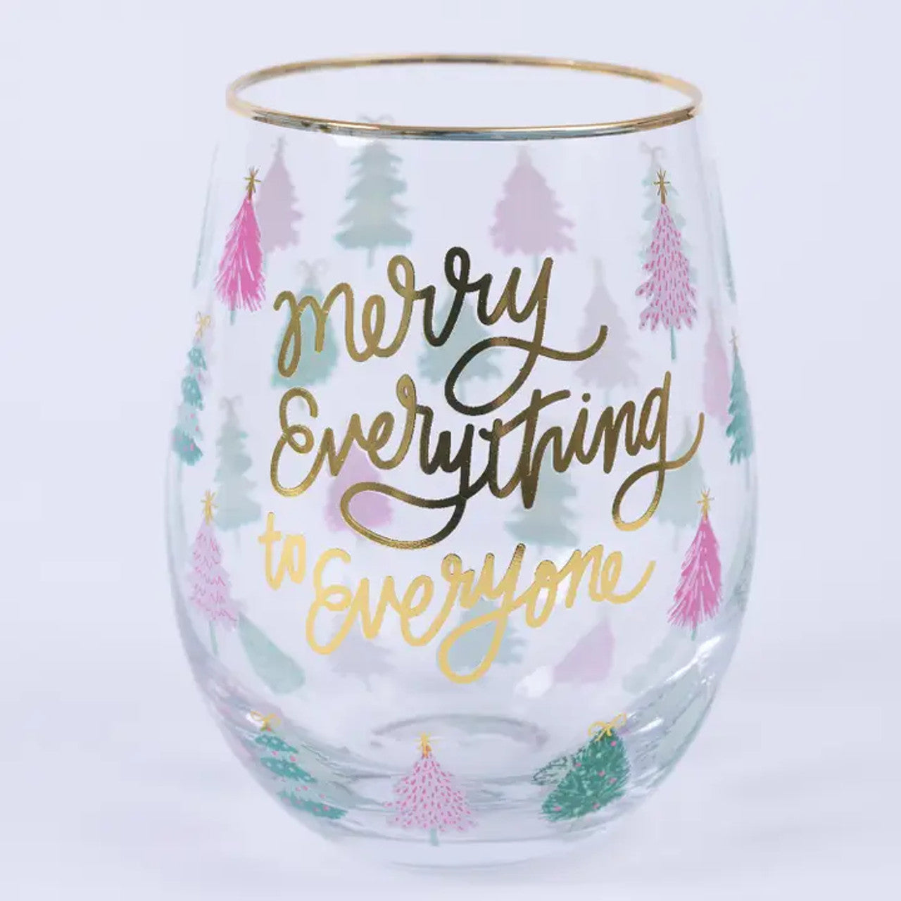 Mary Square | Stemless Wine Glass - Merry Everything