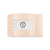 Teleties | Flat Rectangle Hair Clip | Medium | Almond Beige