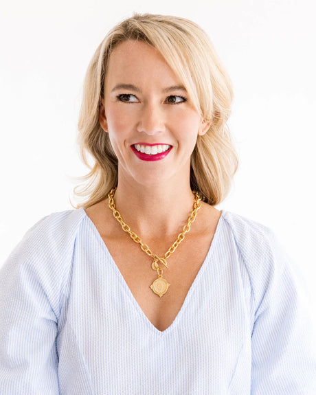 Susan Shaw | Coin Toggle Necklace