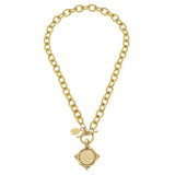Susan Shaw | Coin Toggle Necklace