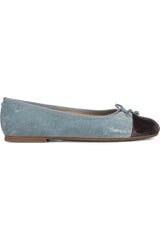 Sam Edelman | Alie 2 Ballet Flat in Azure Blue Suede