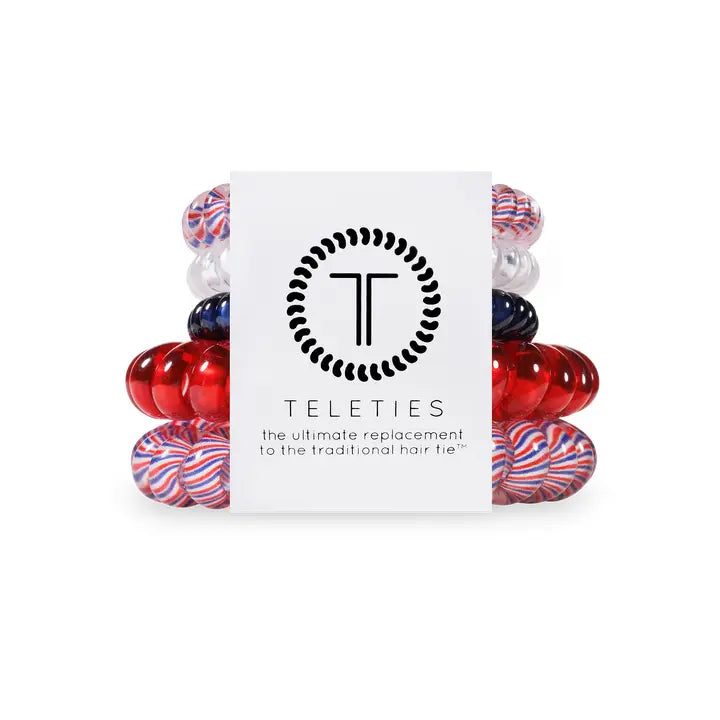 Teleties | Star Spangled Bash - Spiral Hair Ties