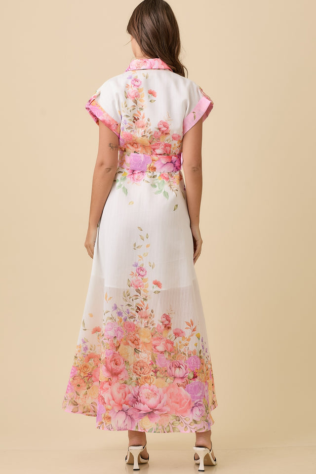 The Floral Elegance Maxi Dress