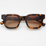 Freyrs | Atlas Acetate Mens Rectangular Sunglasses - Tortoise / Brown