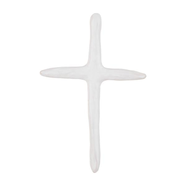 Mudpie | White Decorative Cross